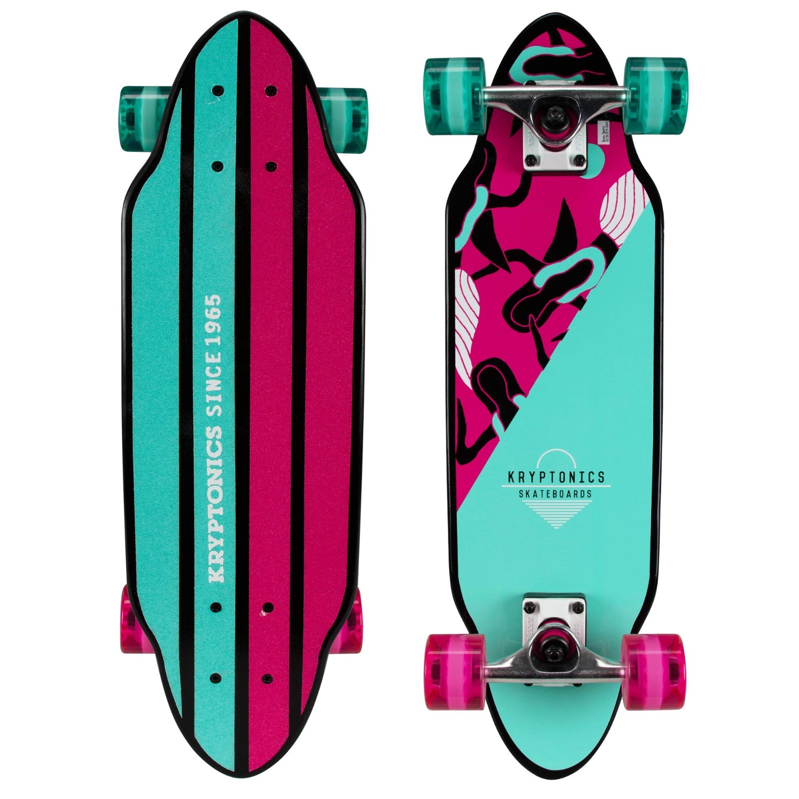 Durable Maple Skateboard for Kids & Adults | Smooth Urethane Wheels, Lightweight