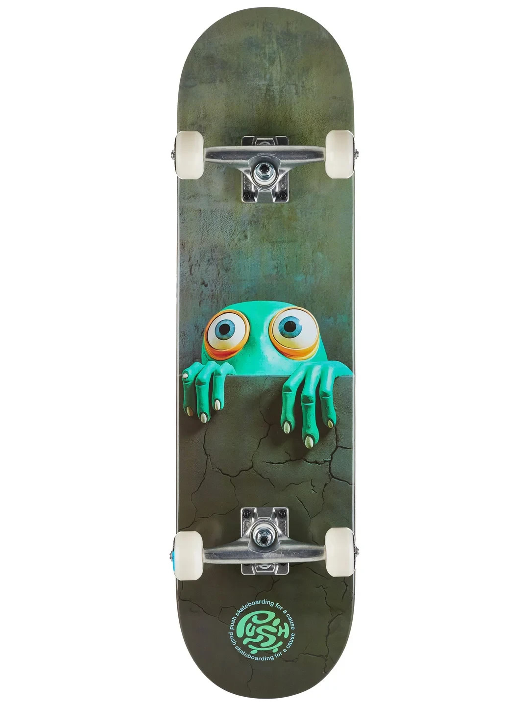 Push Peak Over Push Complete Skateboard 8.0 x 31.6