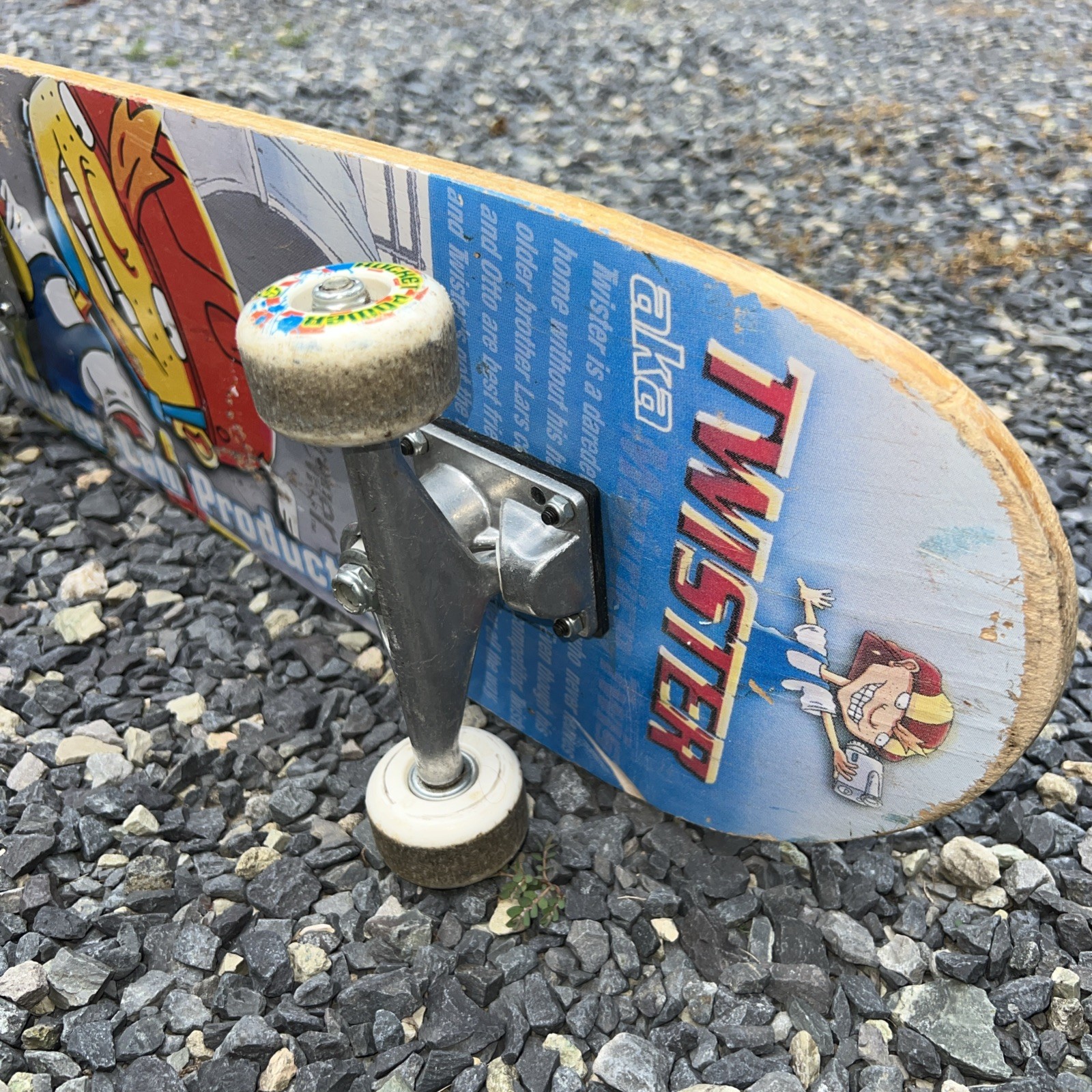 Skateboard Rocket Power Twister Nickelodeon Nick Cartoon Variflex – 2002 Vintage