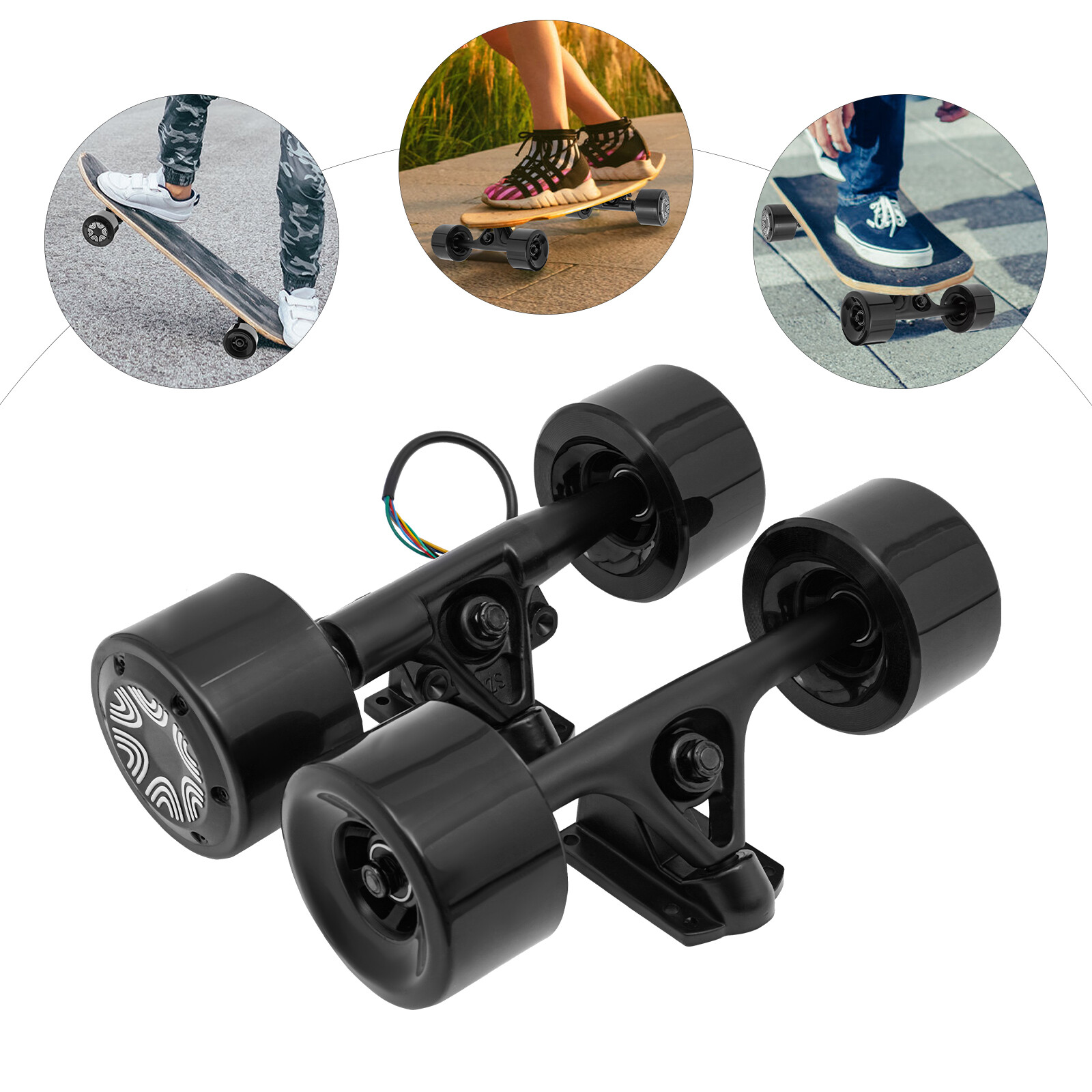 250W Brushless Single Motor For Adults Teenagers Electric Skateboard Longboard