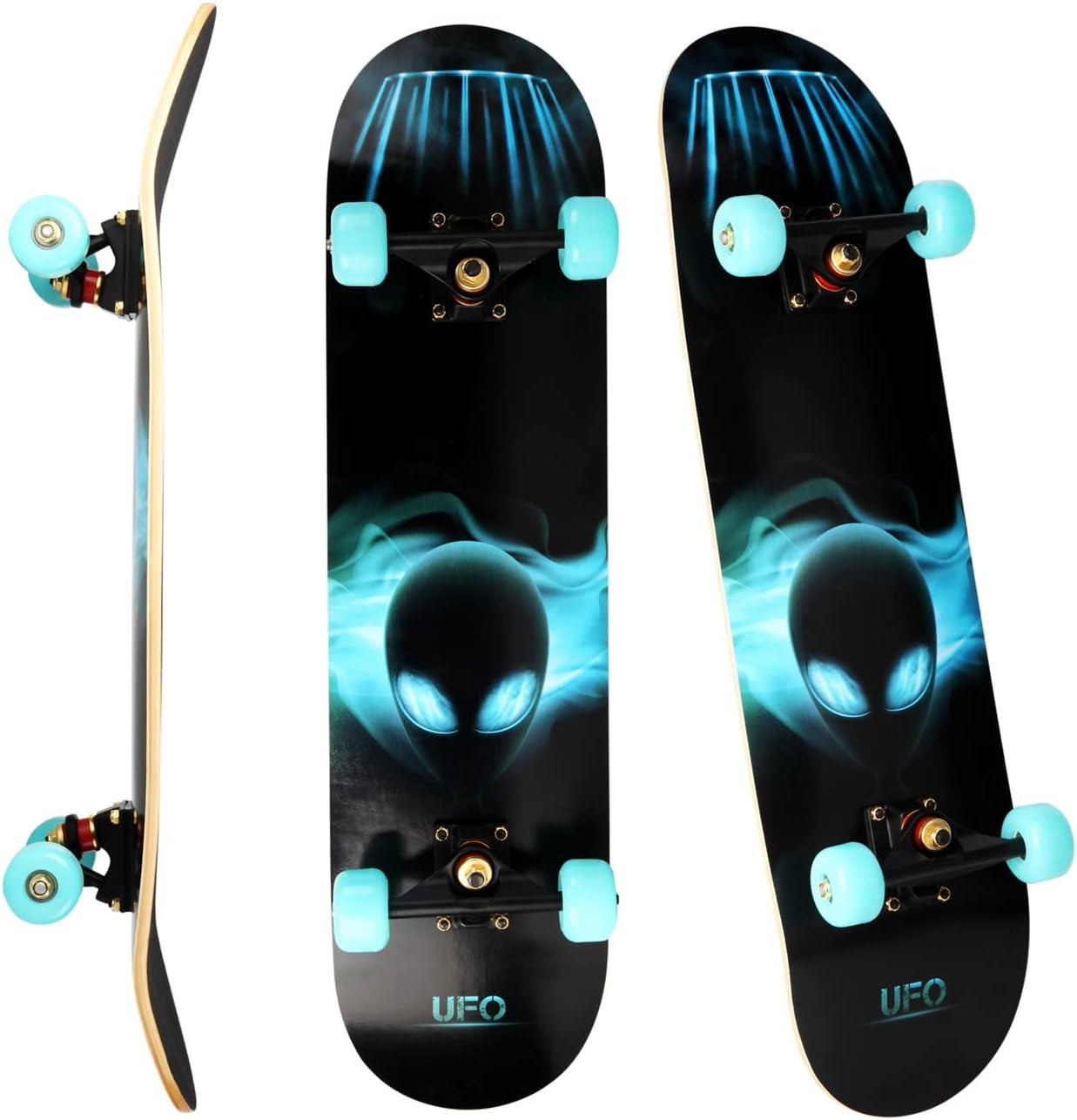 Skateboards for Beginners Kids Boys Girls and Adults 31&Prime;X8&Prime; Pro Complete Skatebo