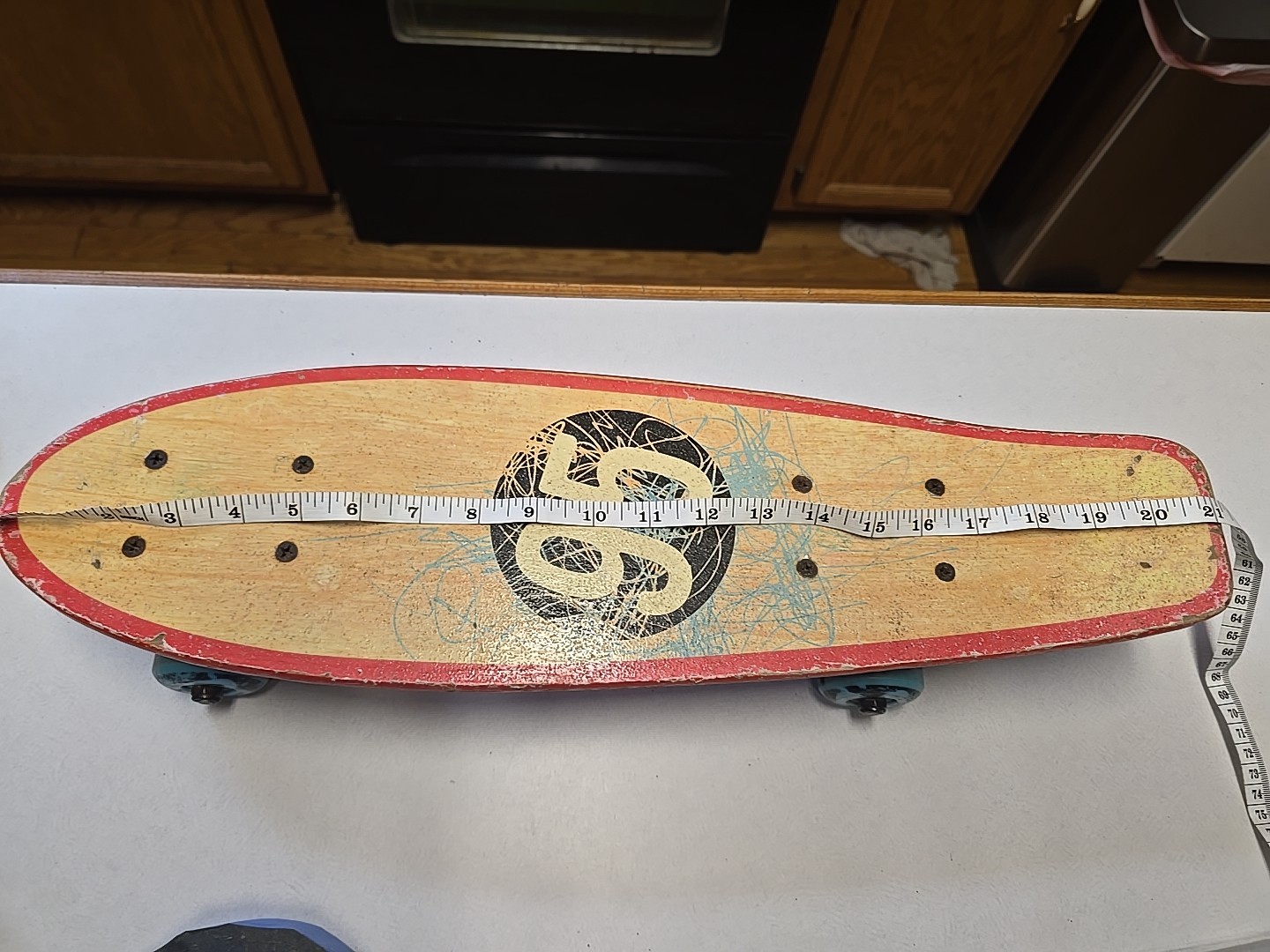 BRAVO SPORTS 2013 Disney Piston Cup #95 21&Prime; long & 6&Prime; Wide Skate Board