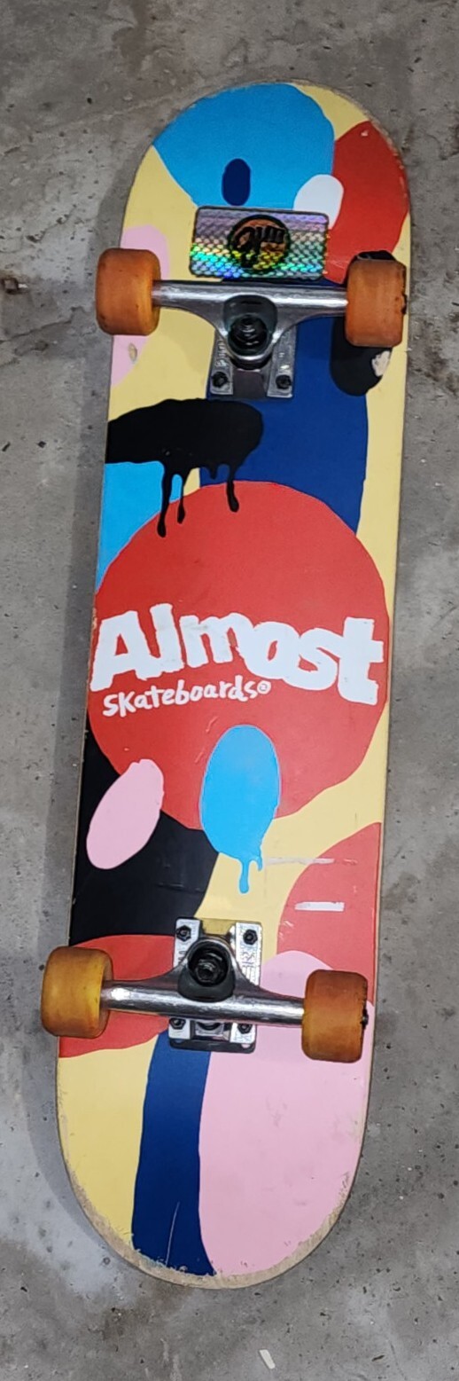 Almost Skateboard Complete with Thunder Trucks and Wheels Great Shape