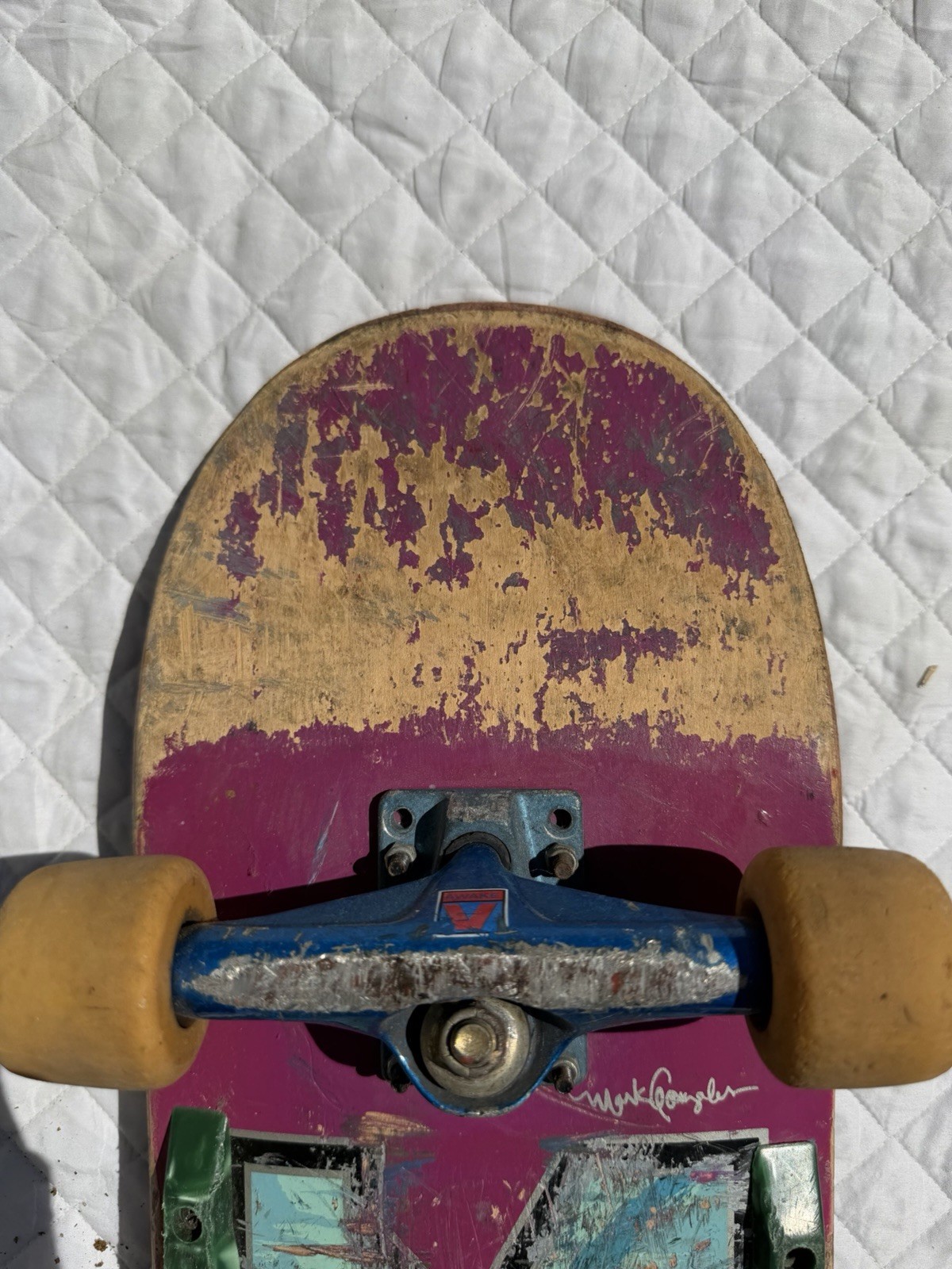 Vintage 90s Real Skateboards Mark Gonzales Gonz Complete Skateboard Popsicle