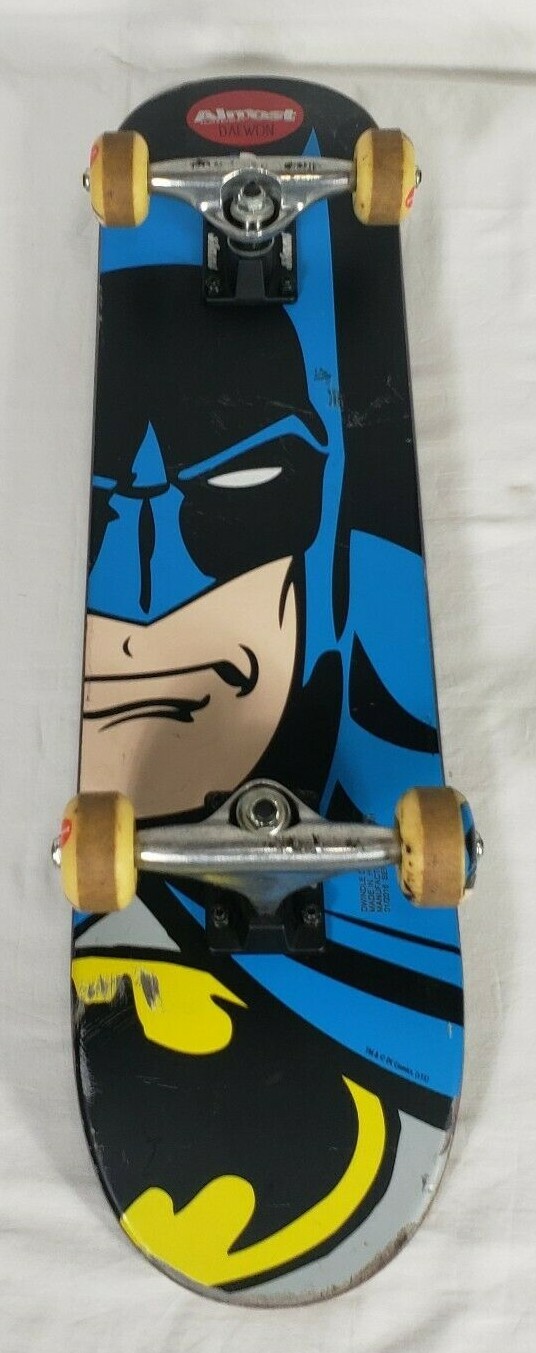 Rare! Almost Skateboards Daewon DC Comics Batman / Slant Trucks