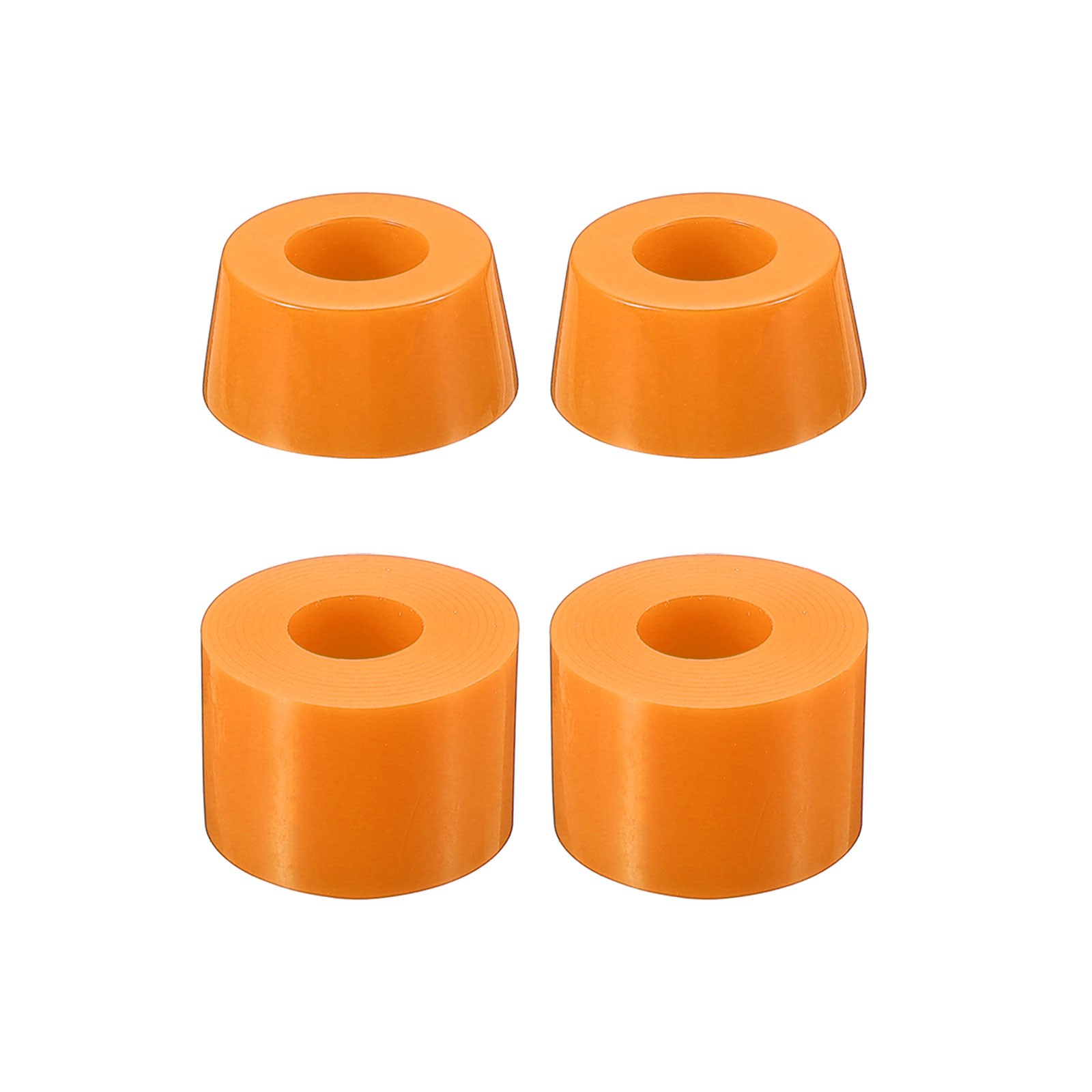 For Skateboarding 2 Sets Bushing 90A Truck Rebuild Kit Orange