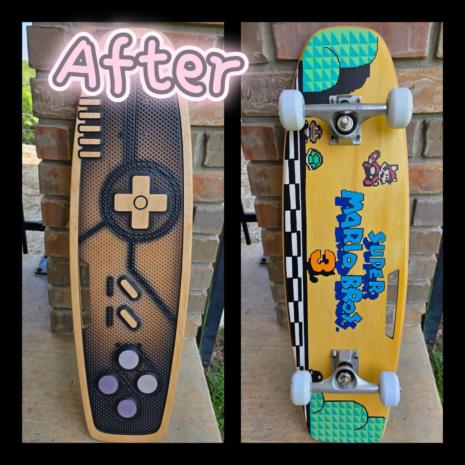 CUSTOM ARTWORK on Bear Walker: THE GAMER Edition Skateboard