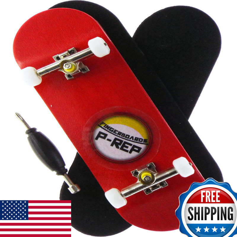 P-Rep Starter Complete Wooden Fingerboard 30Mm – Red 9970804