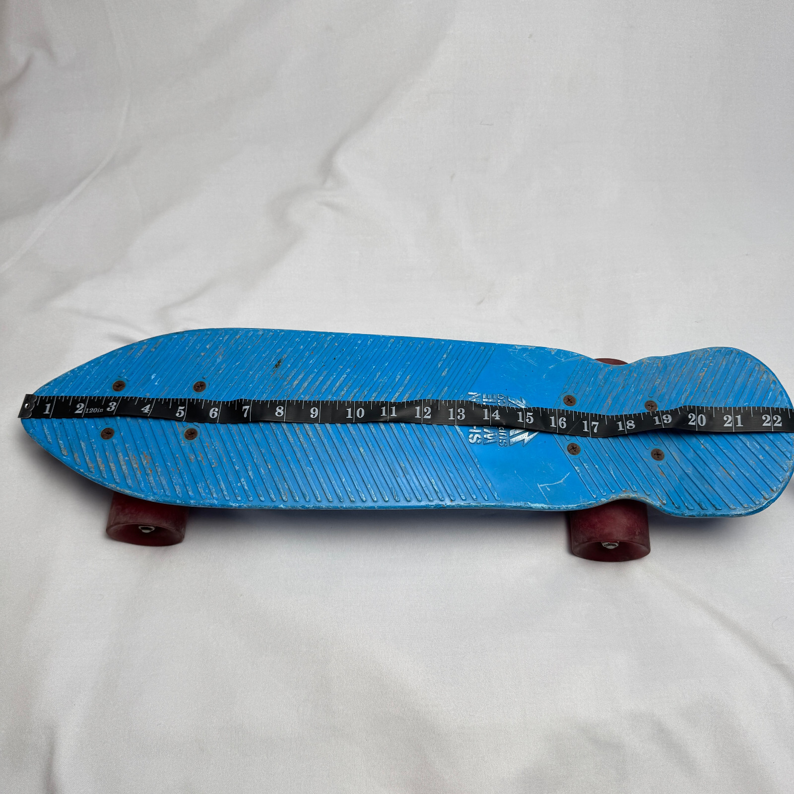 Vintage Shaun White Skateboard Supply Co. Blue Street Penny Board 22&Prime;