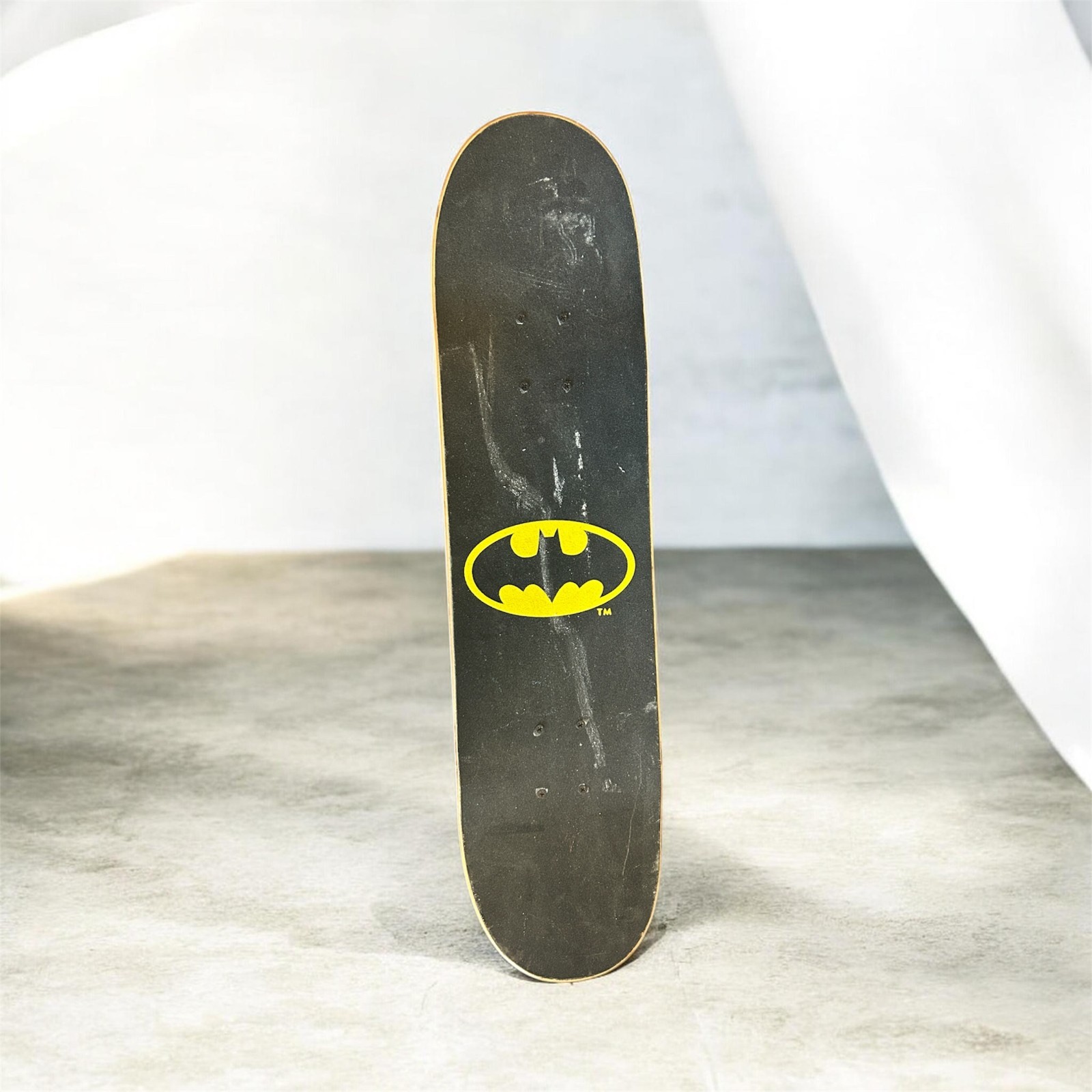 Flybar Double Kick 31 Inch Skateboard for Kids, Ages 6+, Batman , Black