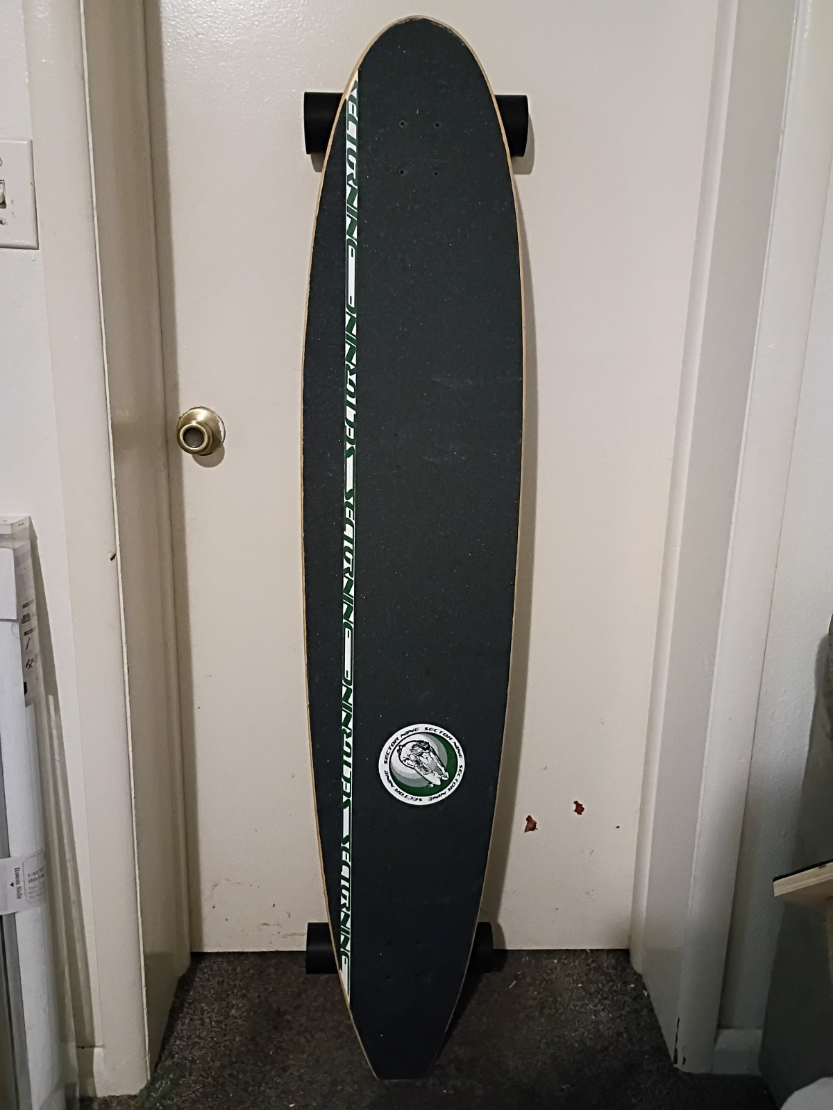 Vintage Sector 9 Luke Nosewalker RARE 57&Prime;!!! Longboard…Complete w/modern Setup
